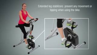 Exerpeutic Folding Magnetic Upright Bike Overview