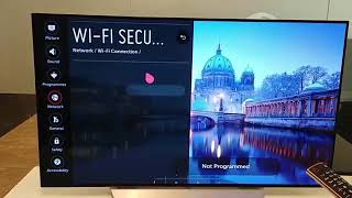 Soporte LG España - Conectarse a una red Wi-Fi pública en su LG WebOS TV