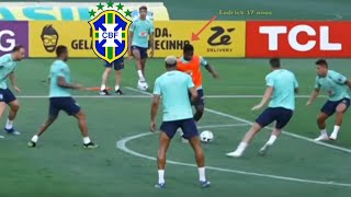 OLHA O QUE ENDRICK FEZ NO TREINO DA SELEÇÃO BRASILEIRA HOJE