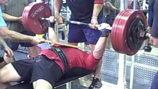 Byron Nichols Bench Press 661 x 1 (1/2-board)