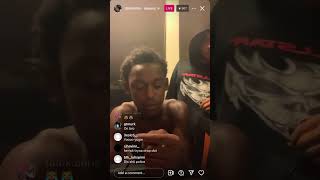 Doowop beefs with opps on ig live “HC”