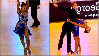 Axel Sampino & Anna Zgonnikova (FR) Saphir Cup 2019 - Open Youth Latin [Rumba]