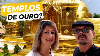 💰TEMPLOS DE OURO💰- Chiang Mai na Tailândia