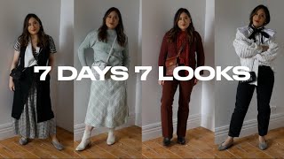 A Week of Outfits / How I Plan My Outfits