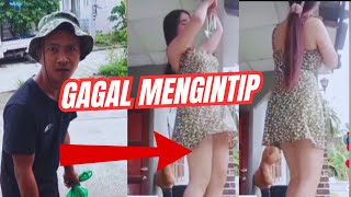 VIDEO LUCU# GAGAL MENGINTIP