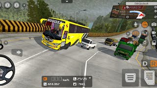 VOLVO BUS।OFF ROADING VOLVO BUS।BUS SIMULATOR INDONESIA। वोल्वो बस ऑफ रोडिंग।EURO TRUCK SIMULATOR 2