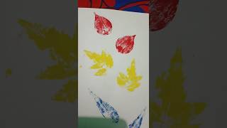 leaf drawing art 🍀 #shortvideo #viral #creativitywithaera #art #drawing #painting