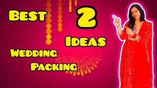 saree packing ideas| how to pack dress at home