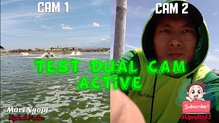 Kamera #VLOG depan belakang - Test dual camera active