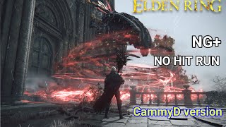 [Elden Ring] (NG+) Black blade Kindred (Greyoll's Dragonbarrow) boss fight | No Hit Run | 2024