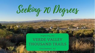 Exploring the Scenic Verde Valley Thousand Trails RV Campground in Arizona