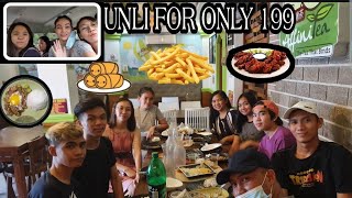 AFFINITEA UNLI WINGS, SISIG, LECHON KAWALI, SHANGHAI, FRIES & RICE FOR ONLY 199!😱 @BULACAN