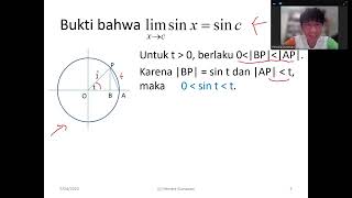 KALKULUS I: Bab 1.4 Limit Fungsi Trigonometri