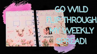 PLAN WITH ME | MY WEEKLY SPREAD FOR GO WILD 2024 #GOWILD2024 #planwithme #LIVELOVEPOSH