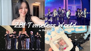 ZEROBASEONE TIMELESS WORLD in Bangkok ⊹₊˚🪐༘ ⟡⋆ kpop concert vlog, grwm & fancams