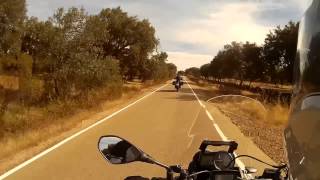 BMW G650GS, BMW F800GS e Hyosung Aquila 650. Video HD