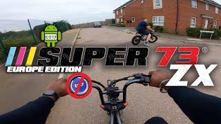 **SUPER73 EU**  ZX UPDATE ANDROID CONNECTIVITY WITH APP & RX 23MPH ON STEEP HILLS WIT NEW FIRMWARE!!