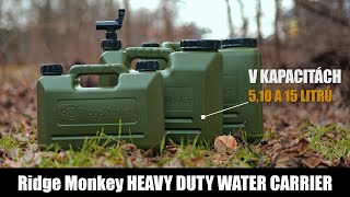 Ridge Monkey Kanystr Heavy Duty Water Carrier - Hobby-G TV