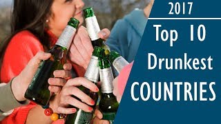 Top 10 Drunkest Countries - 2017 | Gyan Junction