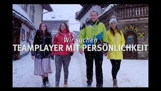 Wir suchen - Teamplayer mit Persönlichkeit