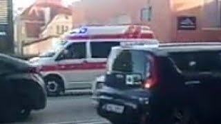 *TURNOUT* Estonian ambulance responding in Tartu / Tartu kiirabi vilkuritega