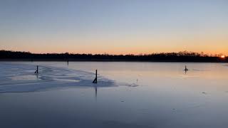 Schaatsen Naardermeer 13-02-2021