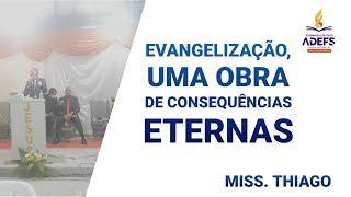 Culto de Missões 18h | 03/04/2022 | Adefs Rio Paraguassú | Miss. Thiago.