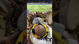 لحظة هدف الاتحاد الثالث روما ودموع رئيس رابطة الاتحاد حمدان مغربي  💛🖤🎼