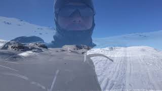 Skiing from Finse Krækkja Tuva til Geilo Hardangervidda