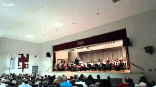 Dickson Middle School 6th Grade Band Performance 12-8-15