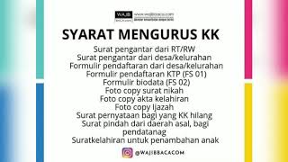 WAJIB BACA! INILAH SYARAT MENGURUS SURAT SURAT PENTING