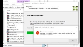 Como instalar directx 9 sem erro (advpack) (0xc000007b) - (fbneo) Fightcade 2 (passo 1)