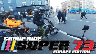 **SUPER73 EUROPE** FEBRUARY EPIC MEETUP IN HYDE PARK RIDING TO THE BIKE SHED