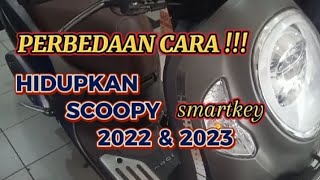 cara menghidupkan scoopy remot 2022 & 2023 @BangkitMotor87