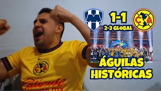 🏆TRICAMPEONES🦅 Reacciones Monterrey (2)1-1(3) América | Final VUELTA Liga MX