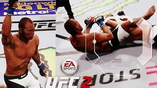 Luke Rockhold -Vs- Jacare Souza ☆EA SPORTS™ UFC 2☆