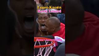 Lesser-Known Facts about Kawhi Leonard #nba #kawhileonard