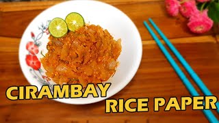 RESEP CIRAMBAY JAJANAN VIRAL CUMA 1 BAHAN,TANPA ULEN VERSI SEHAT DAN RENDAH KALORI