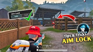 Secret Trick To LOCK Your Aim like STAR CAPTAIN ✅🔥