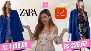 ZARA vs ALIEXPRESS | TUDO PELA METADE DO PREÇO! #1