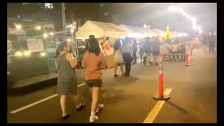 Ayala Triangle Makati city graden park Christmas night #nichiasatv #travel