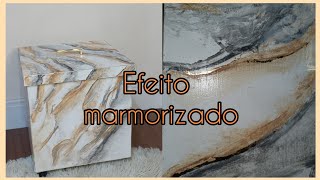 Como fazer pintura com efeito marmorizado para diversas superfícies