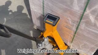 Economical forklift scale