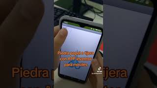 Piedra Papel o Tijera programada en App Inventor . Programación Gratuita