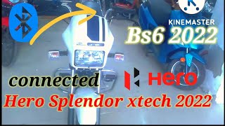 2022 New Hero Splendor xtech Plus new features mileage review digital metre on road price