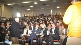 Achille Bonito Oliva e Oliviero Toscani - Università Pescara