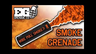 WP40 Orange Smoke Grenade - Smoke Bomb - Smoke Effect