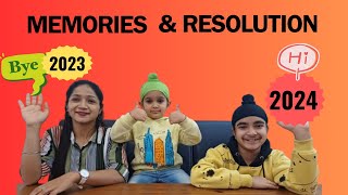 Khatti Meethi yaadein | Memories 2023 | Atomic Resolutions 2024 | New Year Video | Ekam Fateh Vlogs