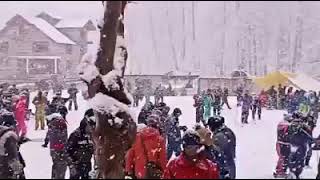 #t seriesHimachal Himachal Pradesh solang valley snowfall