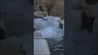 Frozen Water #travel #nature #pakistan #mountains #village #beautiful #gilgitpakistan #astor